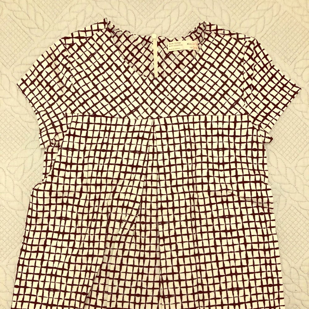 Zara Girls Check Blouse